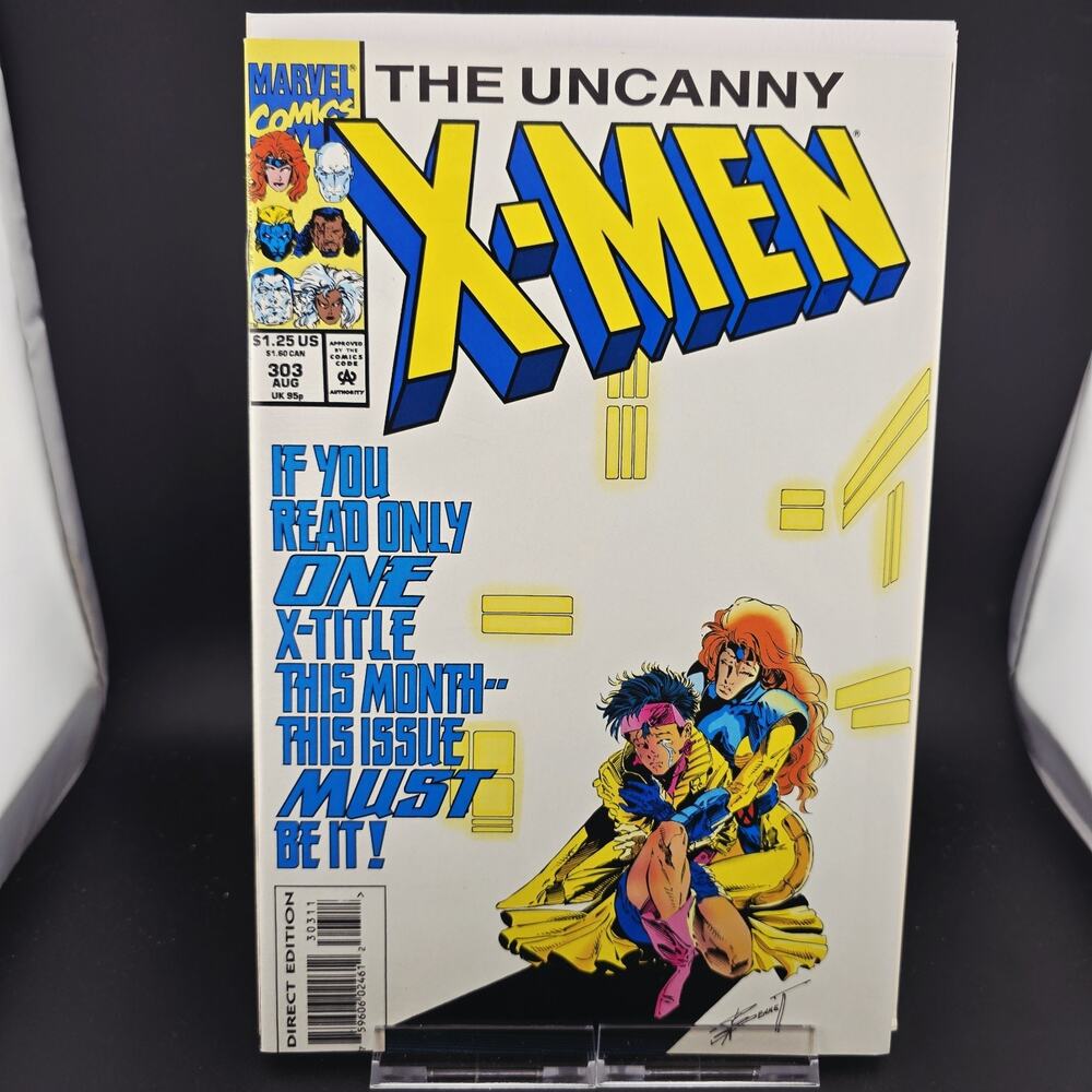 UNCANNY X-MEN #303 NM 9.4+ 1993 SEGA INSERT INTACT Death of Magik Marvel